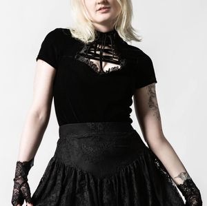 KILLSTAR | Malady Lace up top